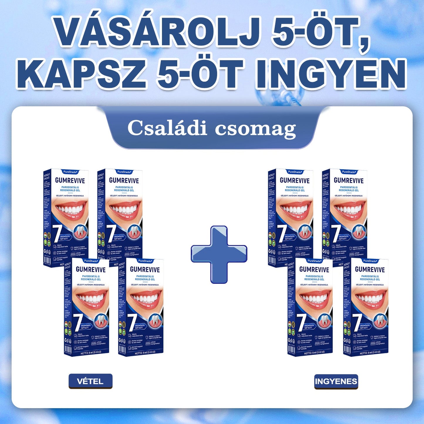 PureShade® 🎁 GumRevive Ínyregeneráló Gél