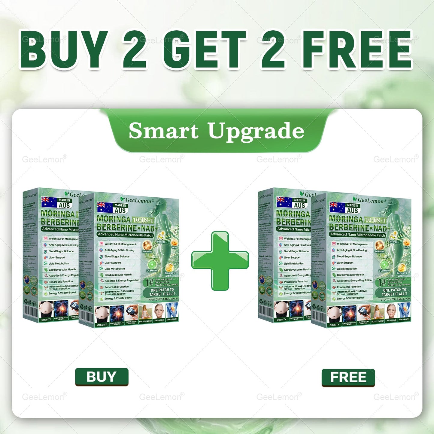𝐆𝐞𝐞𝐋𝐞𝐦𝐨𝐧® 𝐌𝐨𝐫𝐢𝐧𝐠𝐚 · 𝐁𝐞𝐫𝐛𝐞𝐫𝐢𝐧𝐞 × 𝐍𝐀𝐃+ 𝟏𝟎-𝐢𝐧-𝟏 𝐀𝐝𝐯𝐚𝐧𝐜𝐞𝐝 𝐍𝐚𝐧𝐨 𝐌𝐢𝐜𝐫𝐨𝐧𝐞𝐞𝐝𝐥𝐞 𝐏𝐚𝐭𝐜𝐡