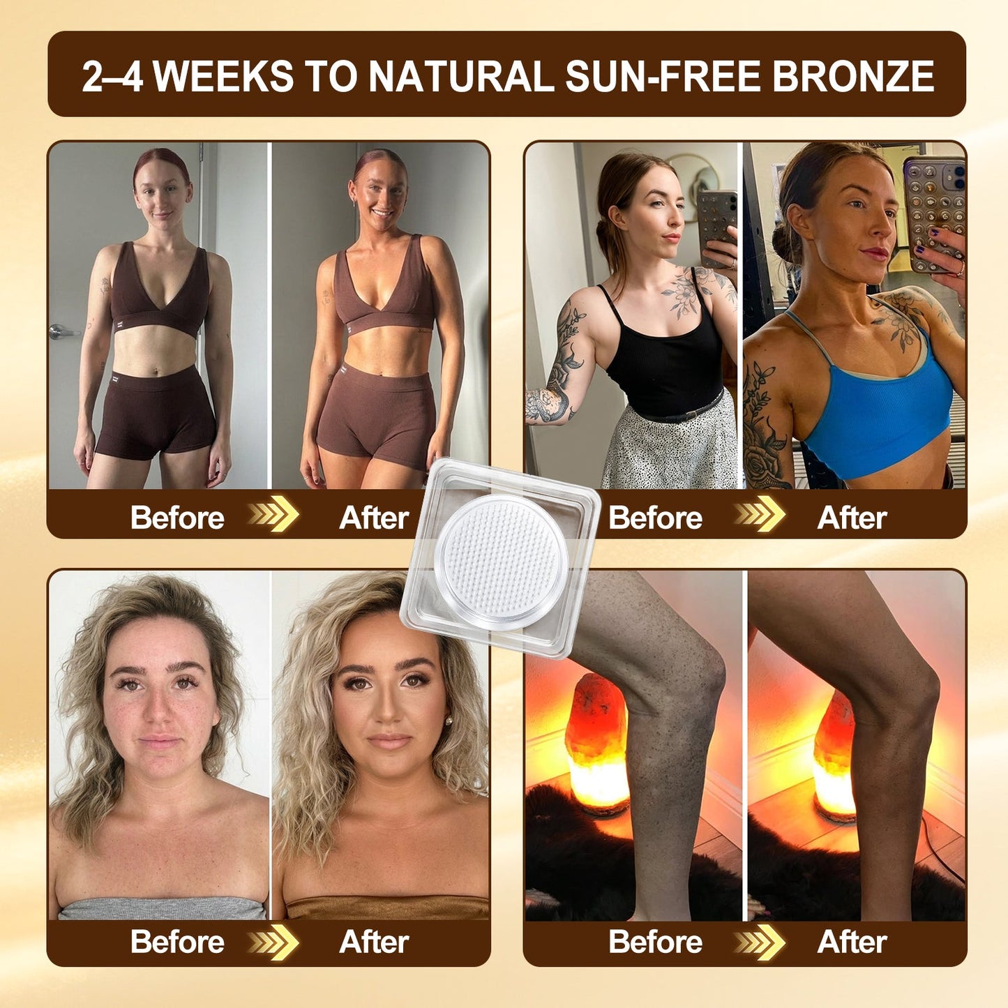 𝐇𝐢𝐬𝐤𝐢𝐧® 𝐒𝐮𝐧𝐥𝐞𝐬𝐬 𝐈𝐧𝐬𝐭𝐚𝐧𝐭 𝐁𝐫𝐨𝐧𝐳𝐞 𝐓𝐚𝐧𝐧𝐢𝐧𝐠 𝐌𝐢𝐜𝐫𝐨𝐧𝐞𝐞𝐝𝐥𝐞 𝐏𝐚𝐭𝐜𝐡☀️ 𝐍𝐨 𝐔𝐕, 𝐍𝐨 𝐎𝐫𝐚𝐧𝐠𝐞, 𝐍𝐨 𝐒𝐭𝐫𝐞𝐚𝐤𝐬, 𝐍𝐨 𝐃𝐇𝐀, 𝐍𝐨 𝐌𝐞𝐬𝐬