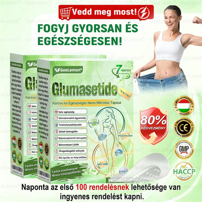 𝐆𝐞𝑒𝐿𝑒𝐦𝐨𝐧® Glumasetide 8 az 1-ben Karcsú és Egészséges Nano Mikrotűs Tapasz ✅