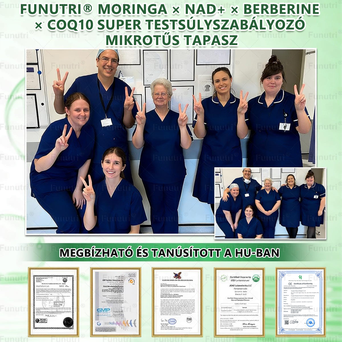 Magyar szakértők által ajánlott 🍏Funutri® 10 az 1-ben anyagcsere-támogató karcsúsító nano mikro-tűs tapasz