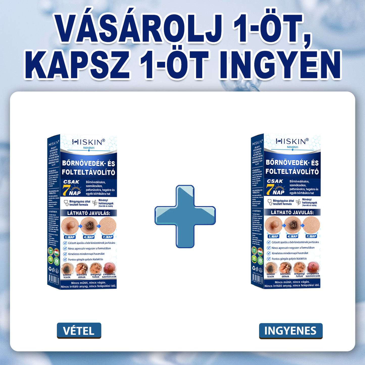 🎁 Hiskin® 7 napos Szemölcseltávolító Roll-on Ápoló Folyadék