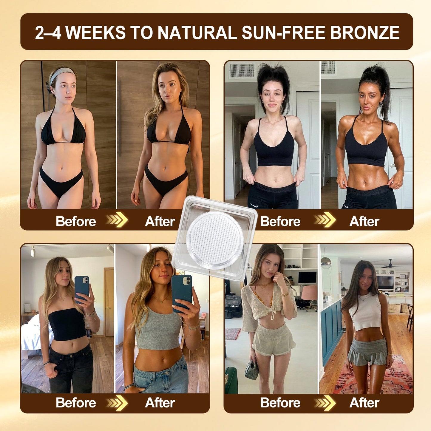 𝐇𝐢𝐬𝐤𝐢𝐧® 𝐒𝐮𝐧𝐥𝐞𝐬𝐬 𝐈𝐧𝐬𝐭𝐚𝐧𝐭 𝐁𝐫𝐨𝐧𝐳𝐞 𝐓𝐚𝐧𝐧𝐢𝐧𝐠 𝐌𝐢𝐜𝐫𝐨𝐧𝐞𝐞𝐝𝐥𝐞 𝐏𝐚𝐭𝐜𝐡☀️ 𝐍𝐨 𝐔𝐕, 𝐍𝐨 𝐎𝐫𝐚𝐧𝐠𝐞, 𝐍𝐨 𝐒𝐭𝐫𝐞𝐚𝐤𝐬, 𝐍𝐨 𝐃𝐇𝐀, 𝐍𝐨 𝐌𝐞𝐬𝐬
