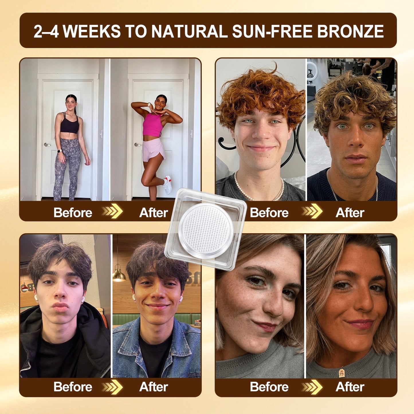 𝐇𝐢𝐬𝐤𝐢𝐧® 𝐒𝐮𝐧𝐥𝐞𝐬𝐬 𝐈𝐧𝐬𝐭𝐚𝐧𝐭 𝐁𝐫𝐨𝐧𝐳𝐞 𝐓𝐚𝐧𝐧𝐢𝐧𝐠 𝐌𝐢𝐜𝐫𝐨𝐧𝐞𝐞𝐝𝐥𝐞 𝐏𝐚𝐭𝐜𝐡☀️ 𝐍𝐨 𝐔𝐕, 𝐍𝐨 𝐎𝐫𝐚𝐧𝐠𝐞, 𝐍𝐨 𝐒𝐭𝐫𝐞𝐚𝐤𝐬, 𝐍𝐨 𝐃𝐇𝐀, 𝐍𝐨 𝐌𝐞𝐬𝐬