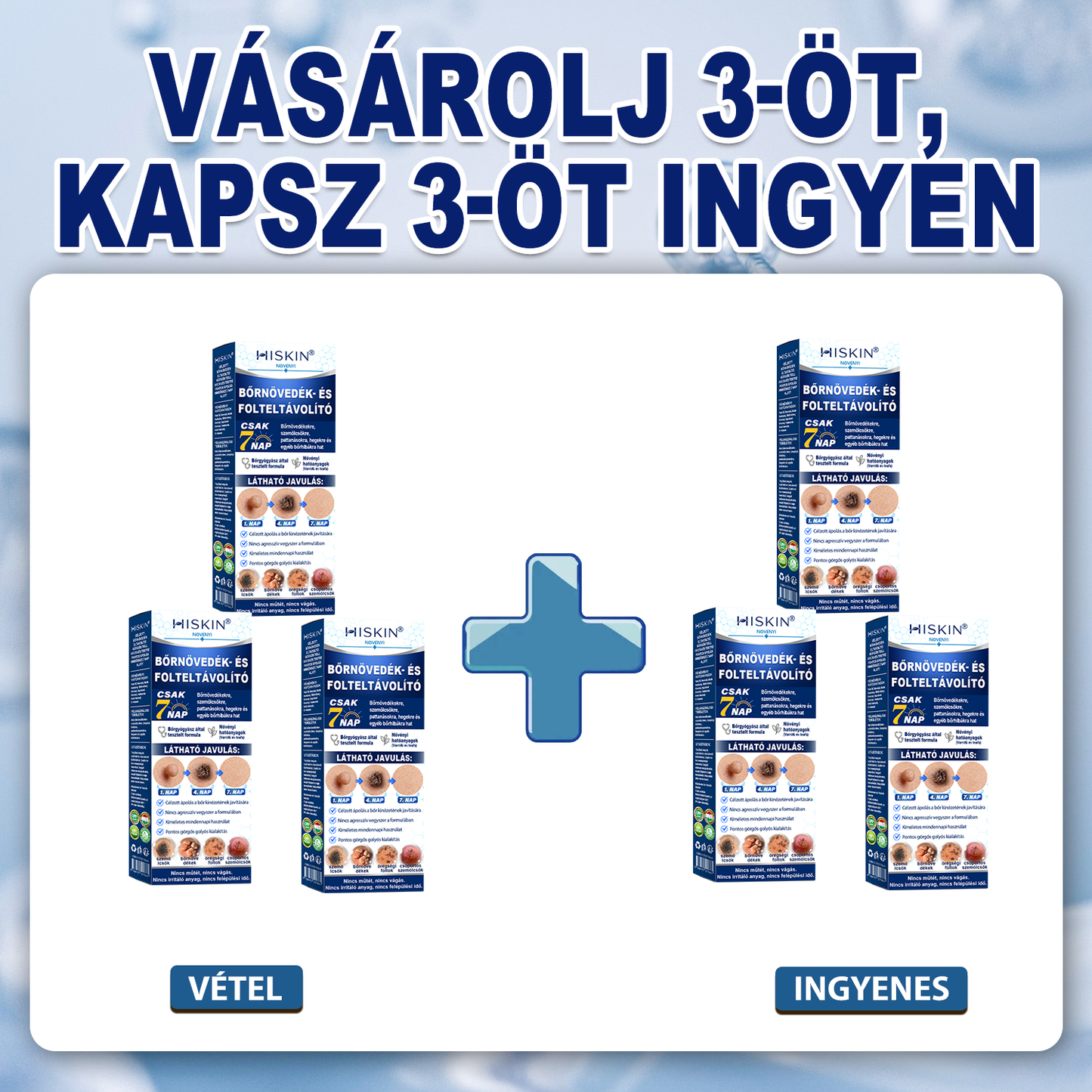 🎁 Hiskin® 7 napos Szemölcseltávolító Roll-on Ápoló Folyadék