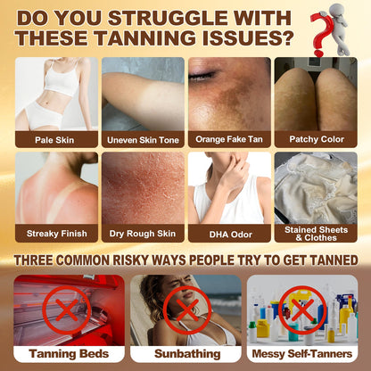 𝐇𝐢𝐬𝐤𝐢𝐧® 𝐒𝐮𝐧𝐥𝐞𝐬𝐬 𝐈𝐧𝐬𝐭𝐚𝐧𝐭 𝐁𝐫𝐨𝐧𝐳𝐞 𝐓𝐚𝐧𝐧𝐢𝐧𝐠 𝐌𝐢𝐜𝐫𝐨𝐧𝐞𝐞𝐝𝐥𝐞 𝐏𝐚𝐭𝐜𝐡☀️ 𝐍𝐨 𝐔𝐕, 𝐍𝐨 𝐎𝐫𝐚𝐧𝐠𝐞, 𝐍𝐨 𝐒𝐭𝐫𝐞𝐚𝐤𝐬, 𝐍𝐨 𝐃𝐇𝐀, 𝐍𝐨 𝐌𝐞𝐬𝐬