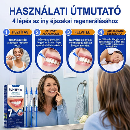 PureShade® 🦷 GumRevive Ínyregeneráló Gél – Az egészségesebb ínyért és magabiztosabb mosolyért 👍