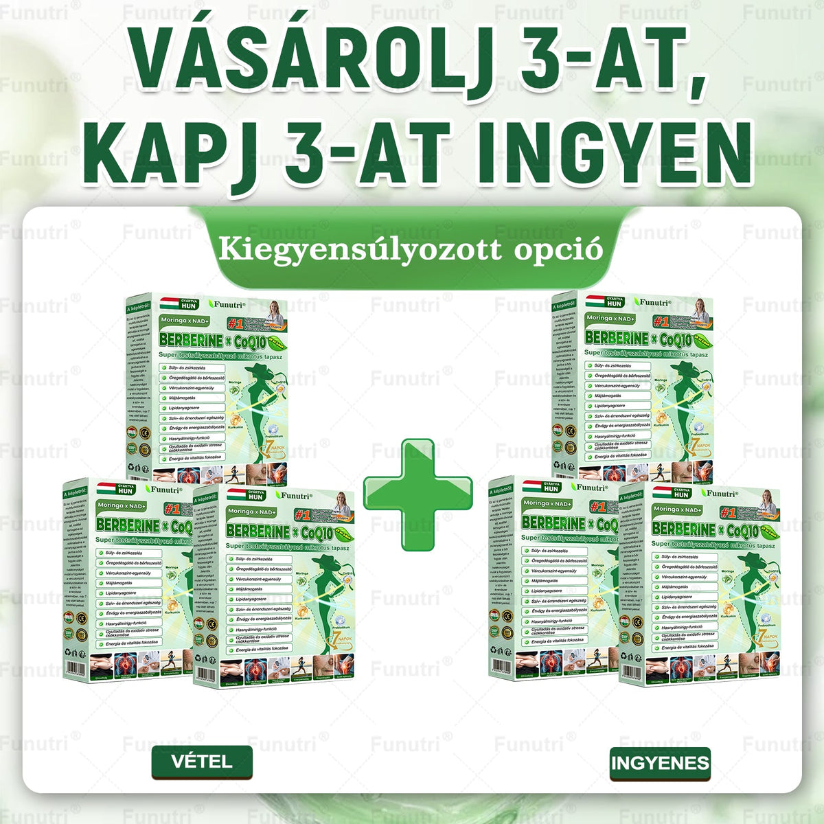 Magyar szakértők által ajánlott 🍏Funutri® 10 az 1-ben anyagcsere-támogató karcsúsító nano mikro-tűs tapasz